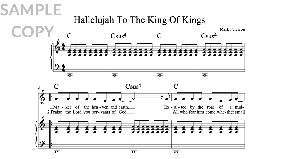 Hallelujah To The King Of Kings (2005) – Emu Music