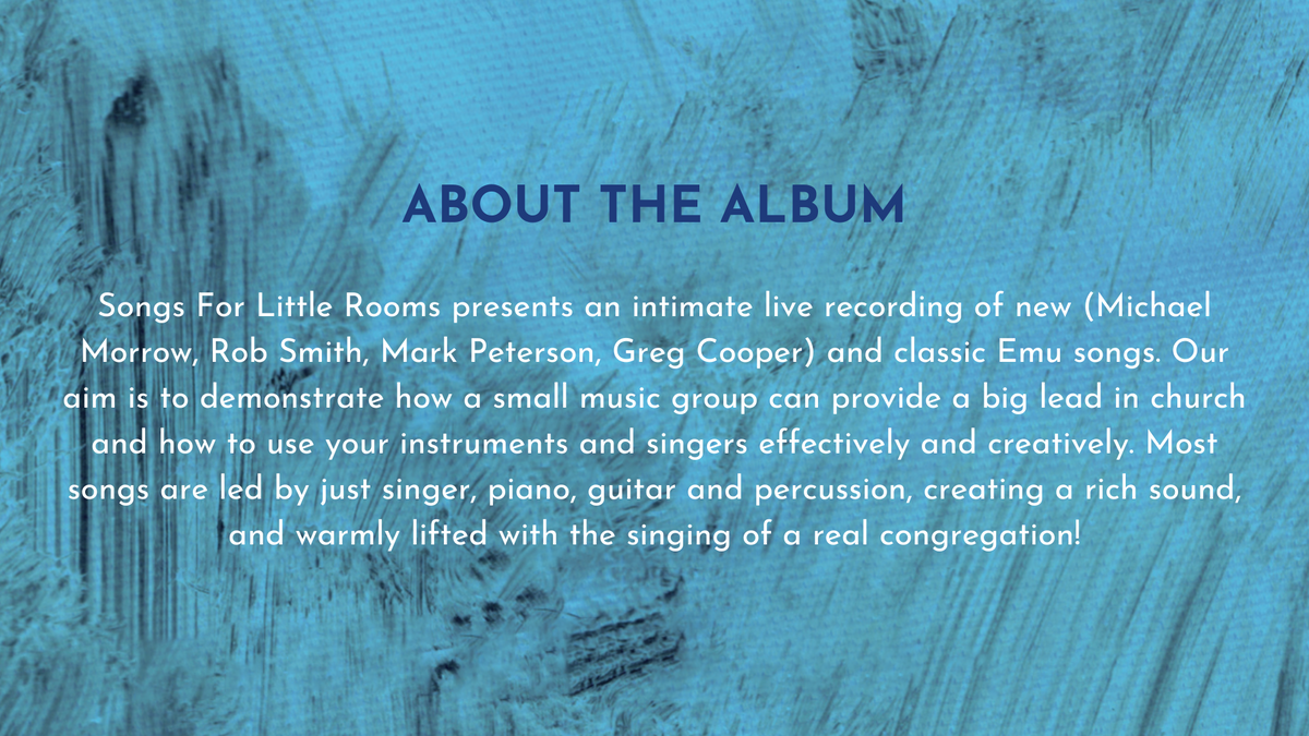 Songs For Little Rooms (Album) – Emu Music