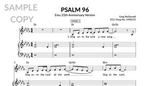 Psalm 96 (25th Anniversary)