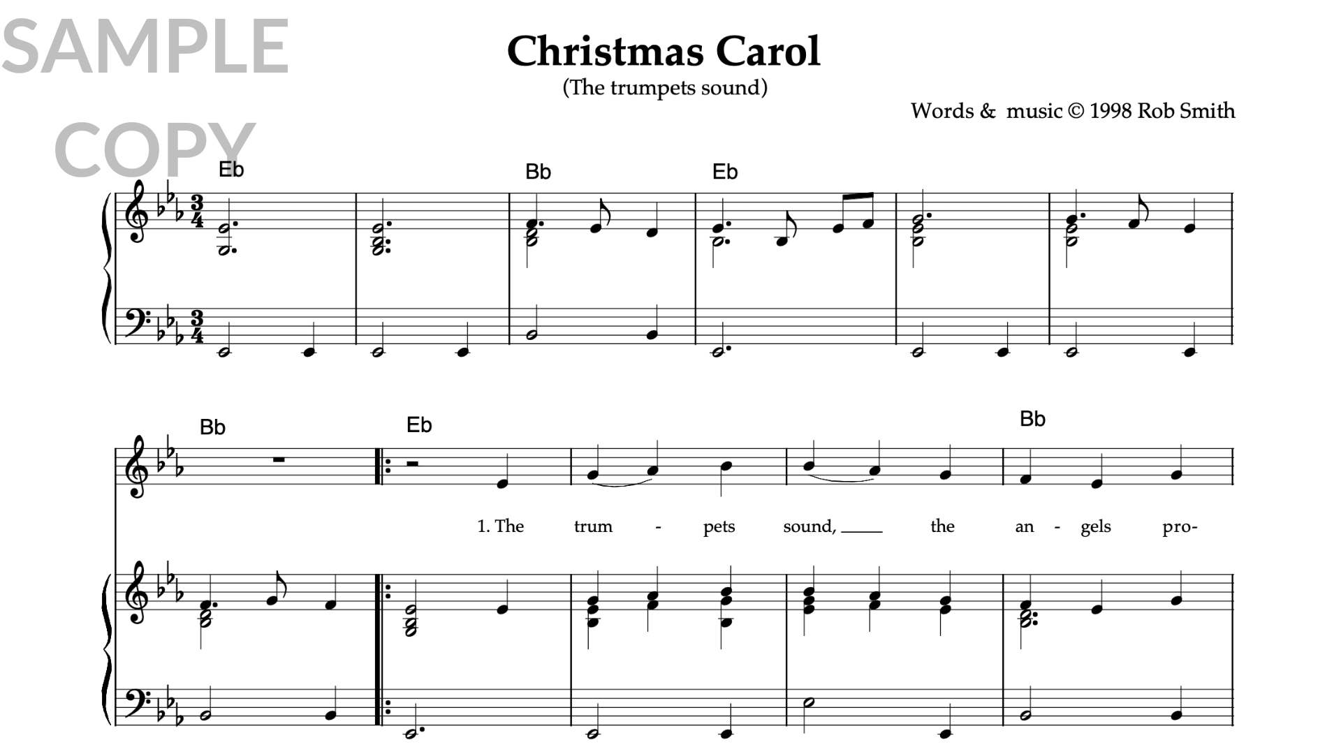 Christmas Carol (The Trumpets Sound)