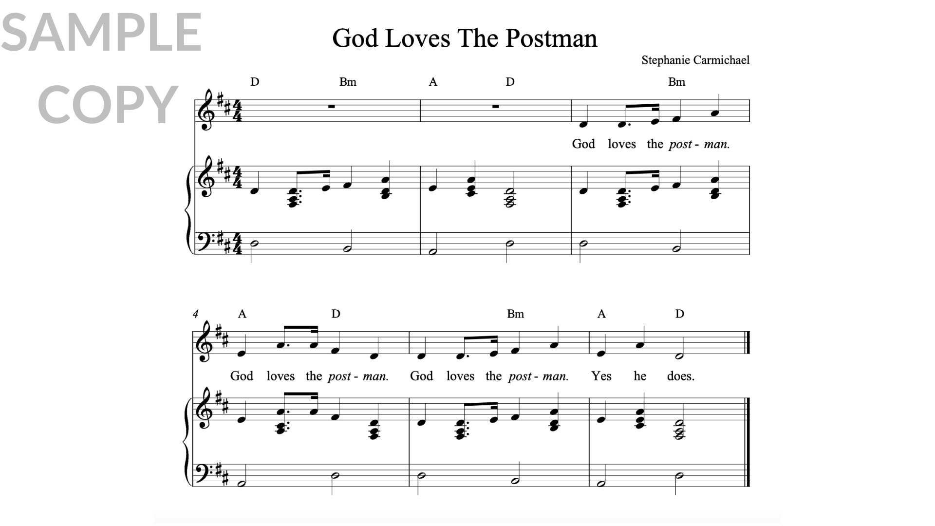 God Loves The Postman