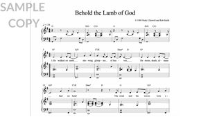 Behold The Lamb Of God