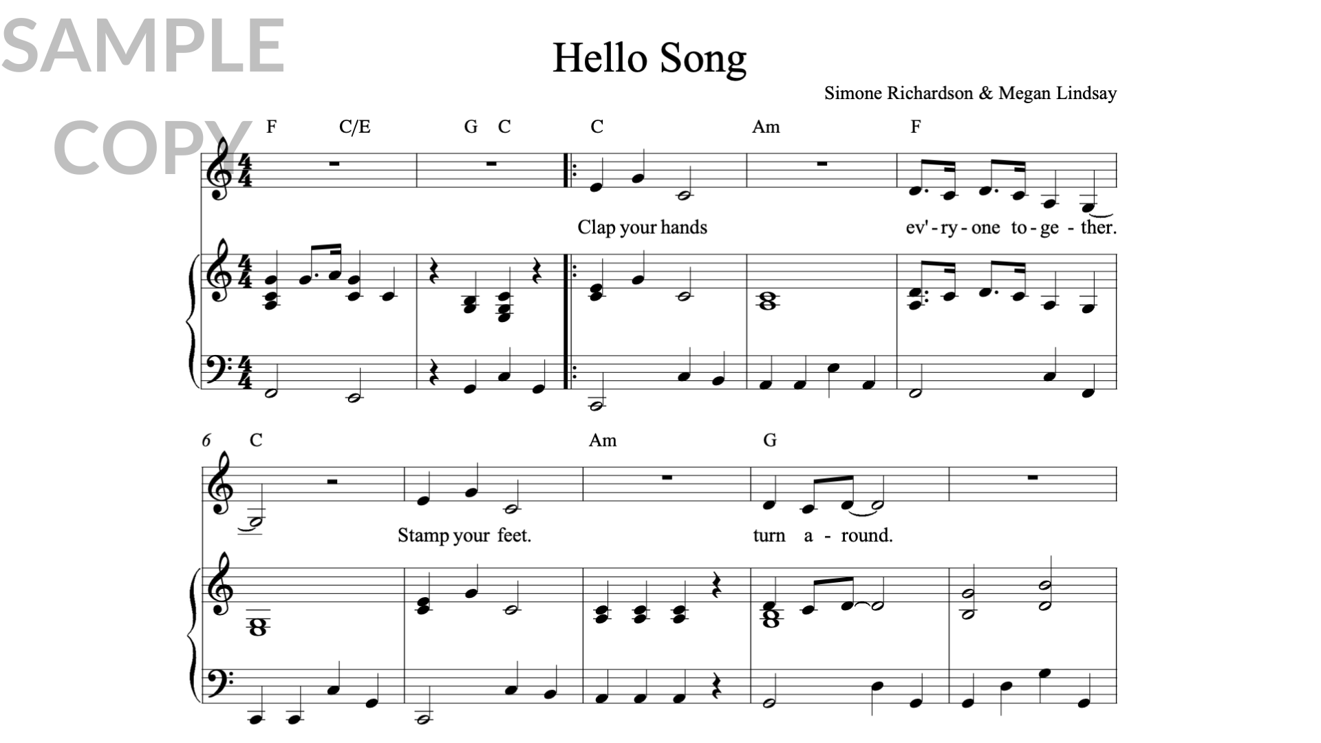 Hello Song (2004)