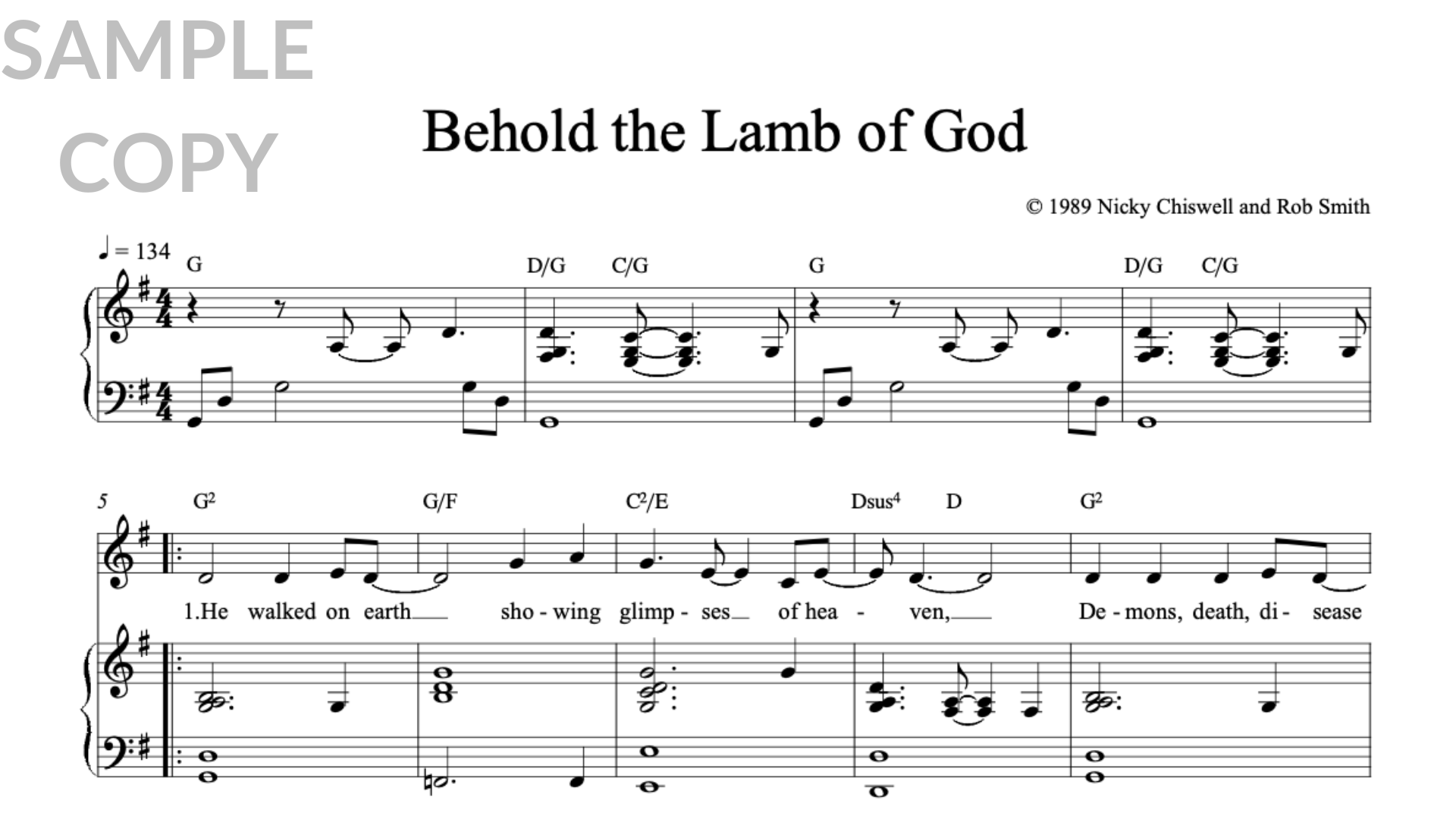 Behold The Lamb Of God (2002)