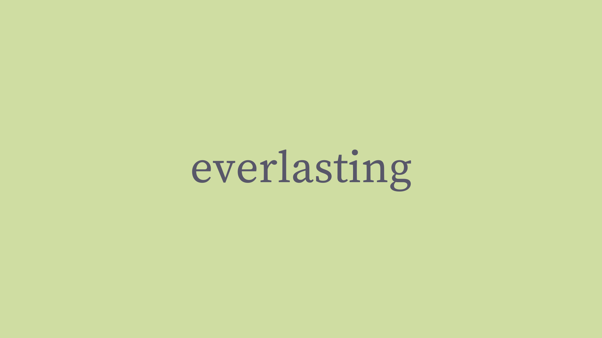 Everlasting (2001)