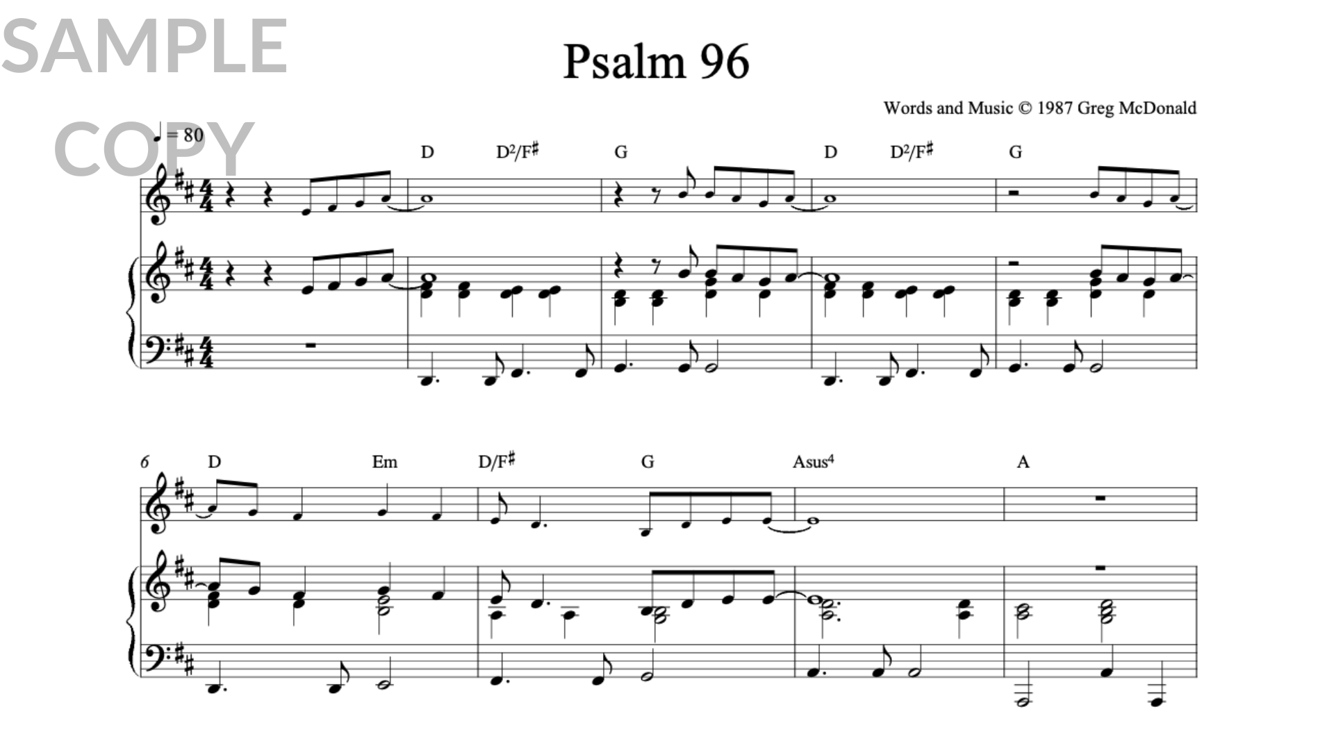 Psalm 96 (2002)
