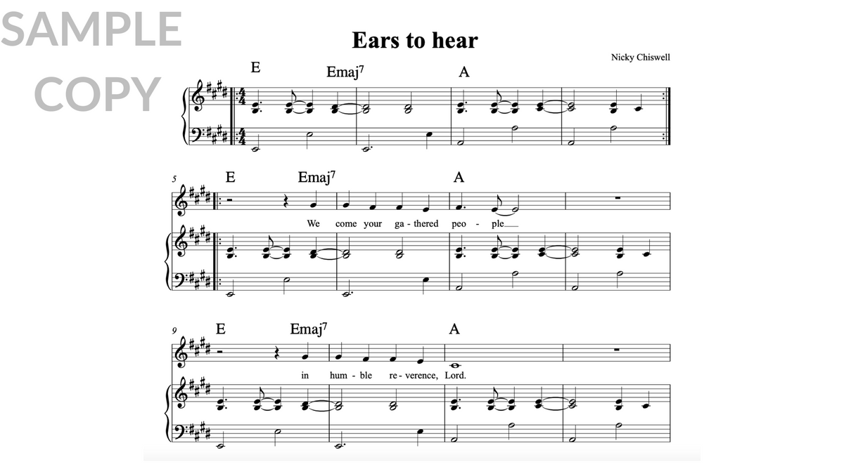 Ears To Hear – Emu Music
