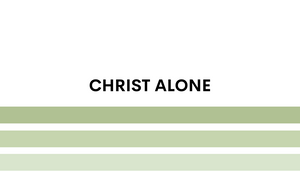 Christ Alone (2005)