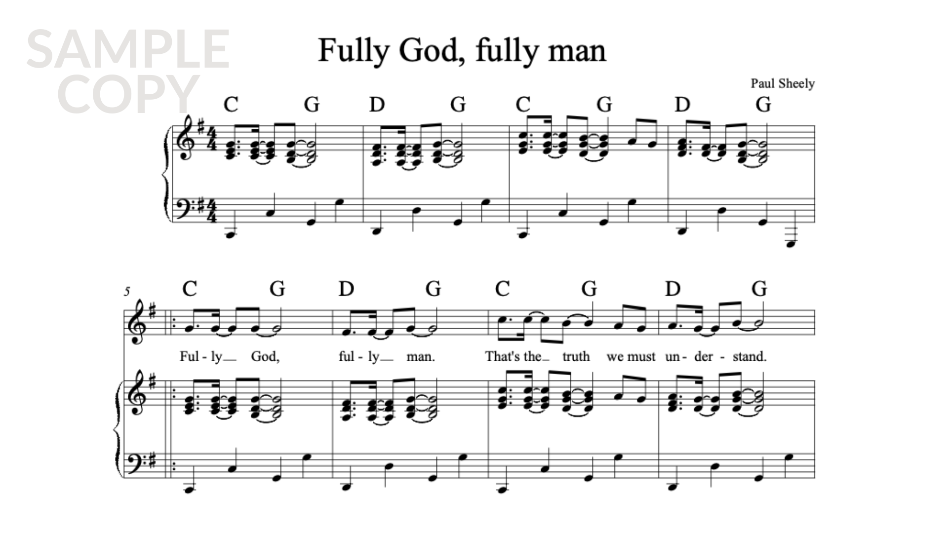 Fully God, Fully Man