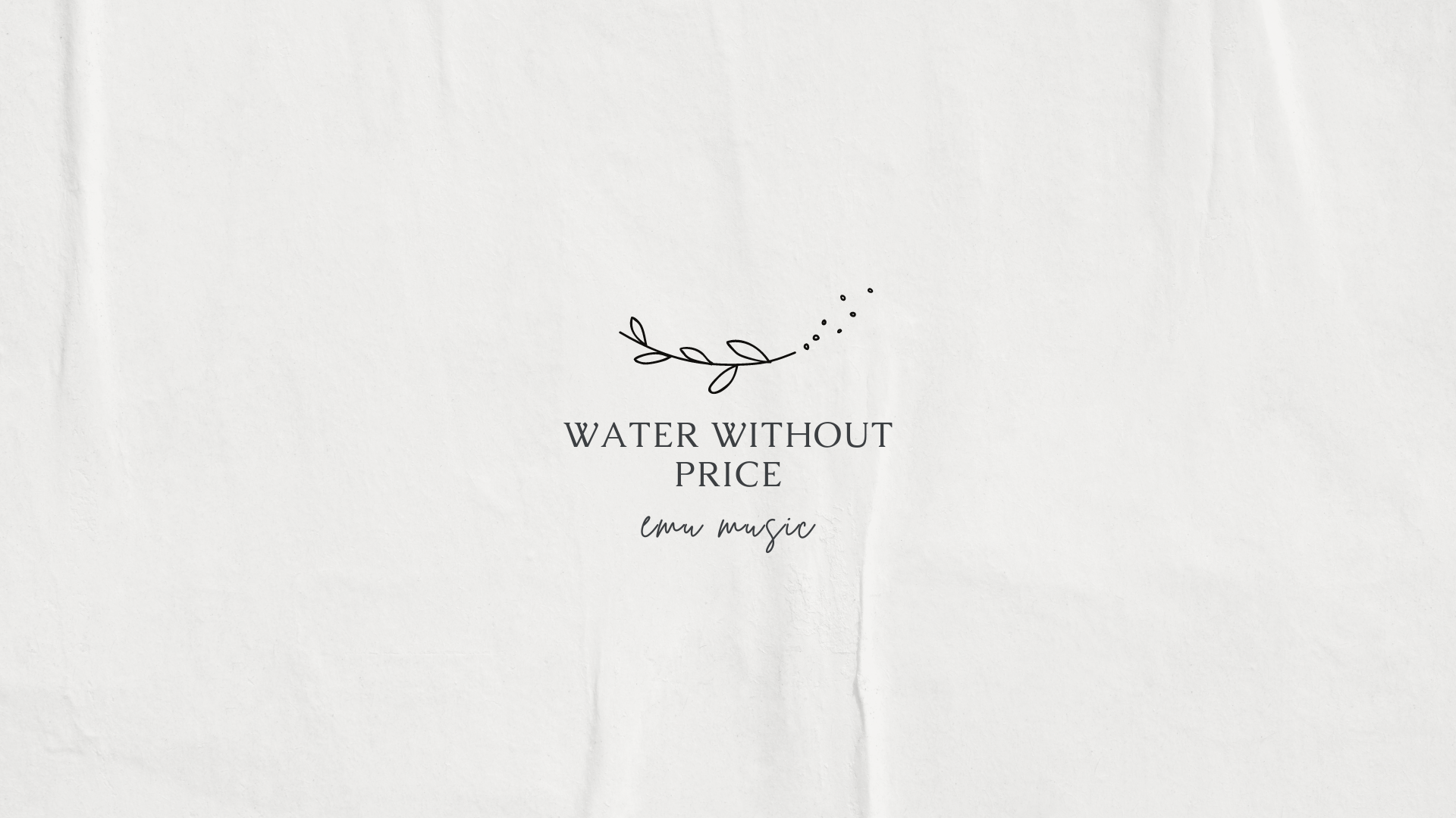 Water Without Price