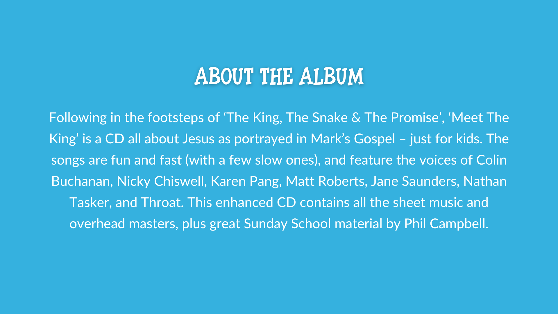 Meet The King (Album)