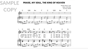 Praise, My Soul, The King of Heaven