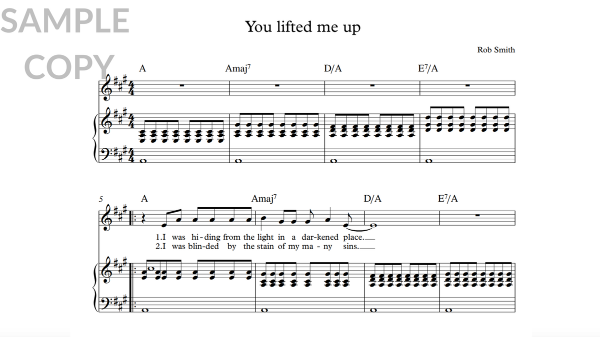 You Lifted Me Up Emu Music