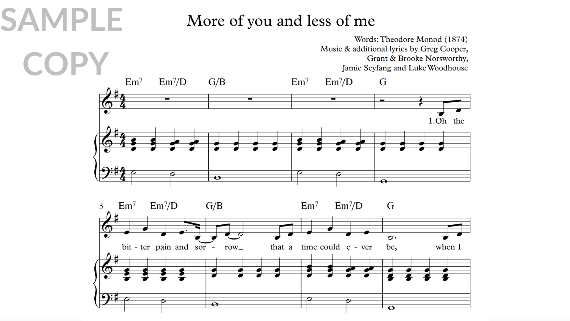 More of You Emu Music