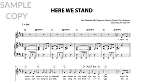 Here We Stand (Single)