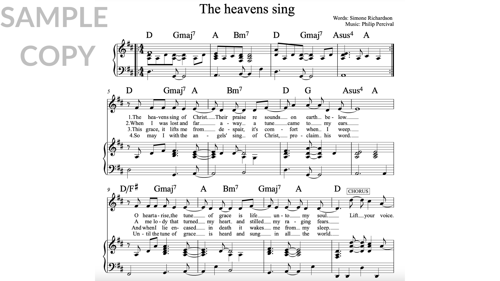 The Heavens Sing
